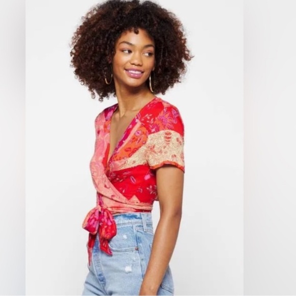 Free People Tops - Free People NWT Ashely Wrap boho Crop